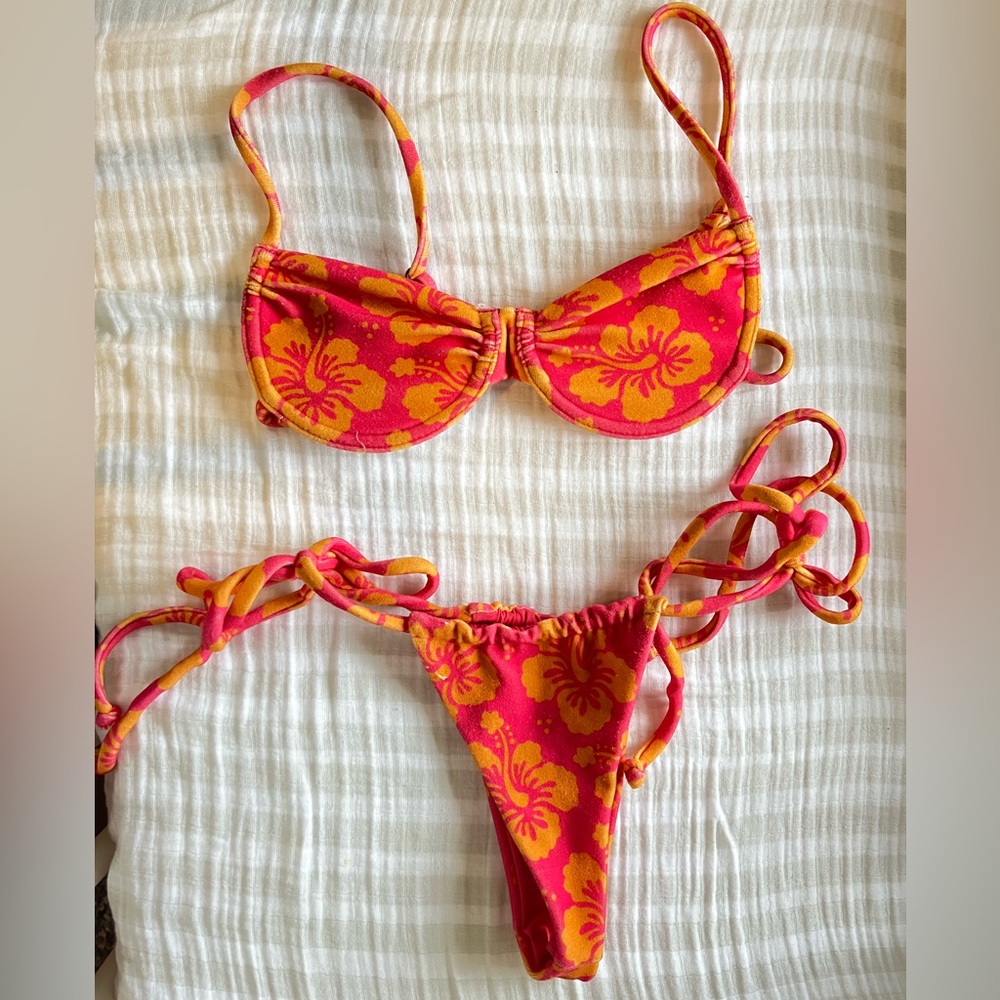 Frankies Vintage Hawaii print suit